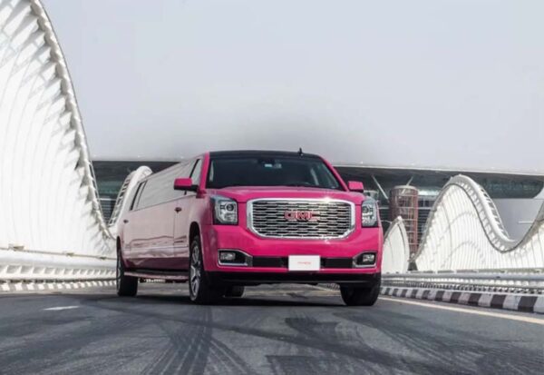 pink limousines uae