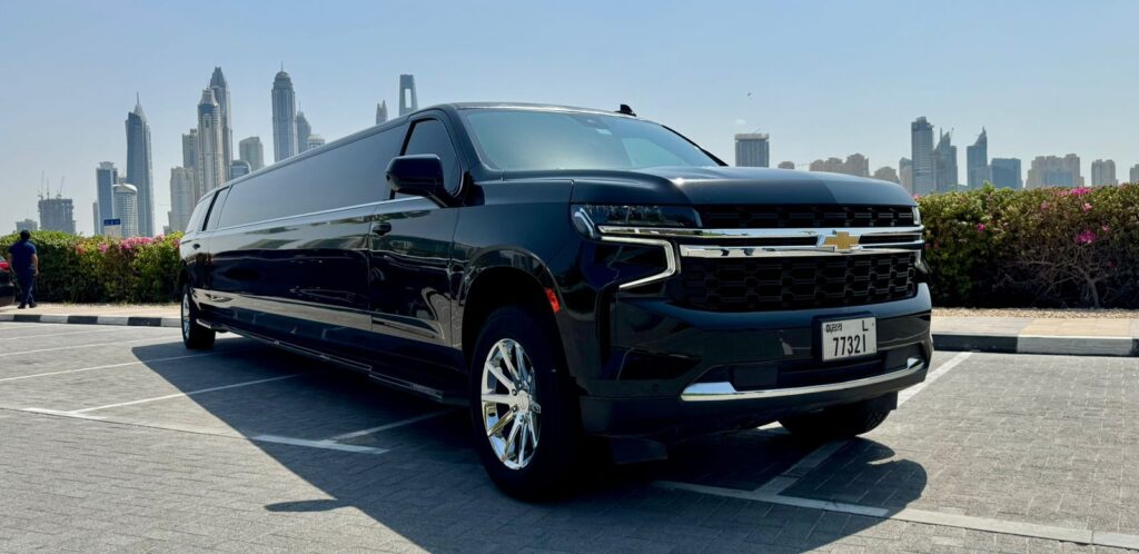 GMC limo dubai