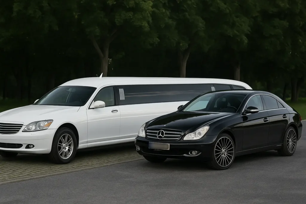 Stretch Limousine vs Luxury Sedan